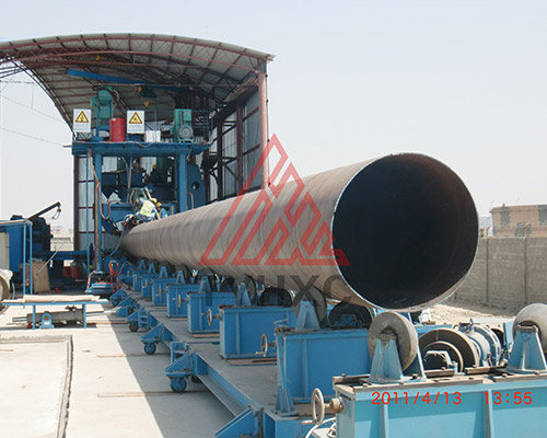 φ426-2540X25.4mm樁管機(jī)組，管長(zhǎng)30m