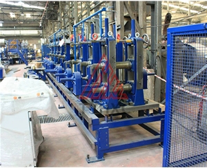 -Ф89x4mm-直縫焊管機(jī)組成型區(qū)